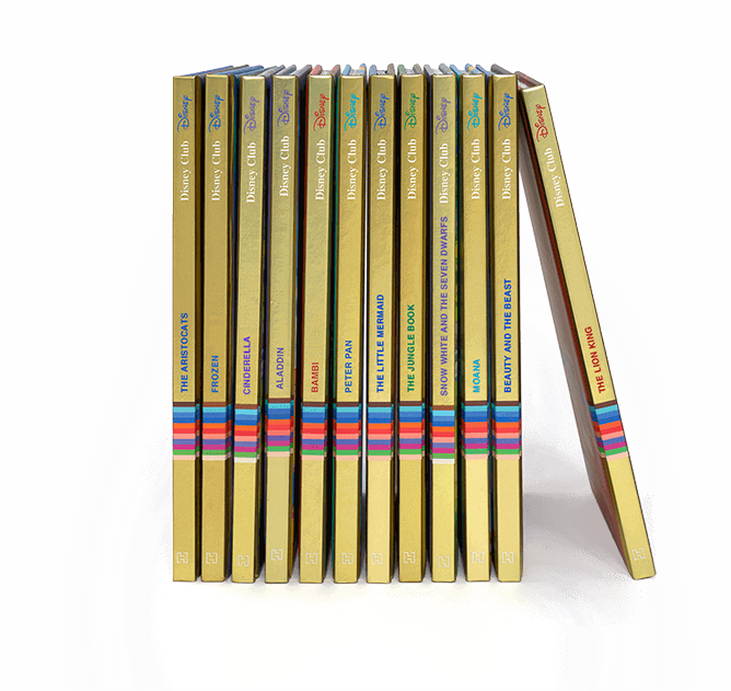 A selection of the most beautiful Disney stories in a collector's edition