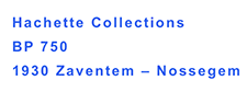 Hachette Collections 59893 Lille Cedex 9