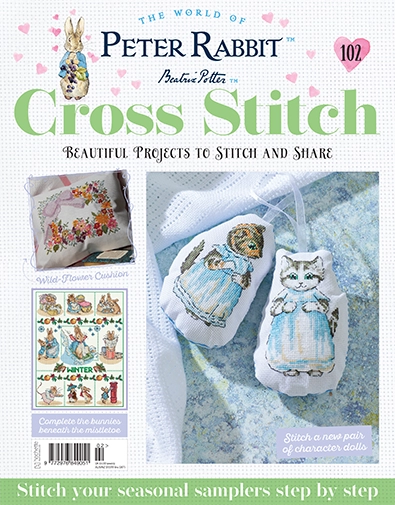 Peter Rabbit Cross Stitch Issue 102