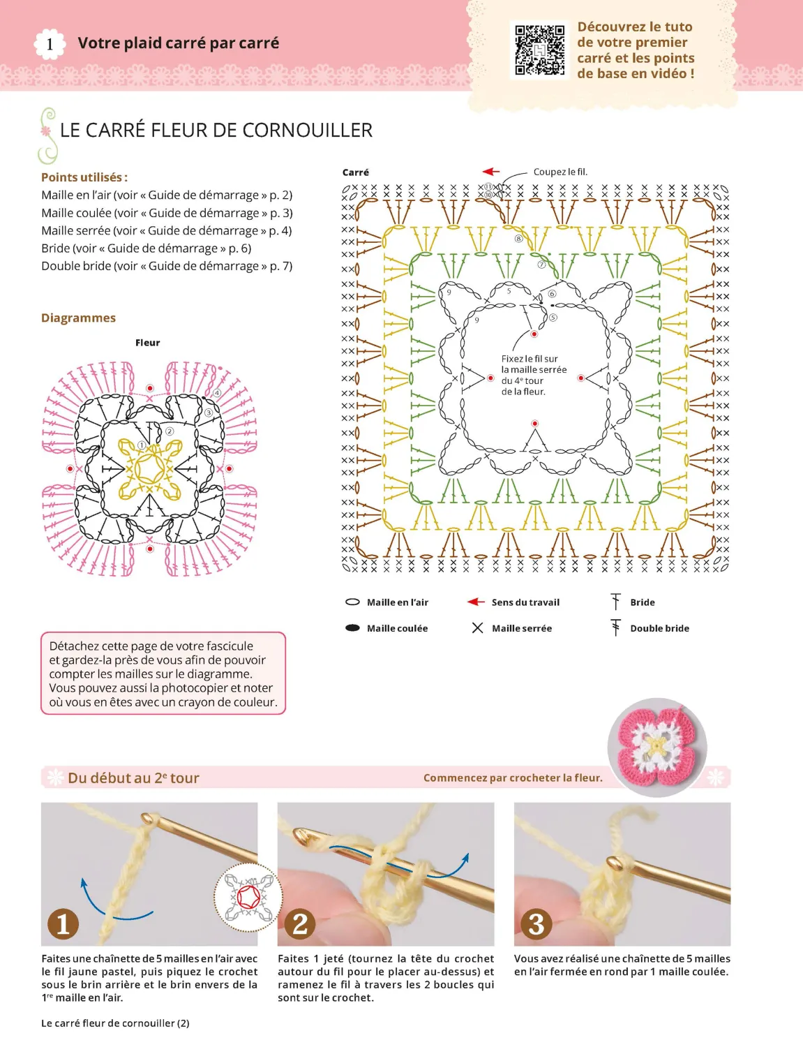 Le fascicule Crochet en 3D facile